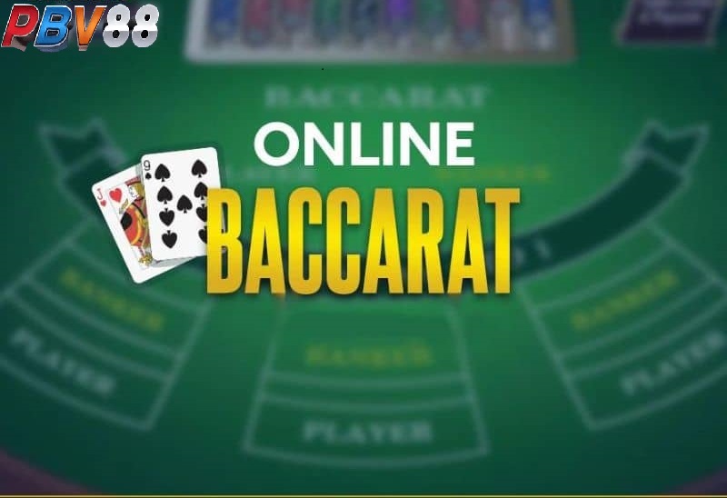 Baccarat online là hình thức chơi bài tại nhà cái trực tuyến